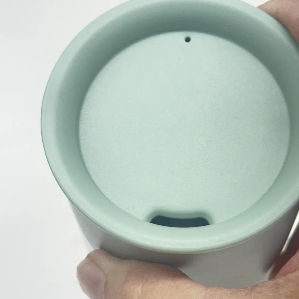 Starbucks Mint Green Siren Plastic Lid 12oz Stainless Steel Tumbler